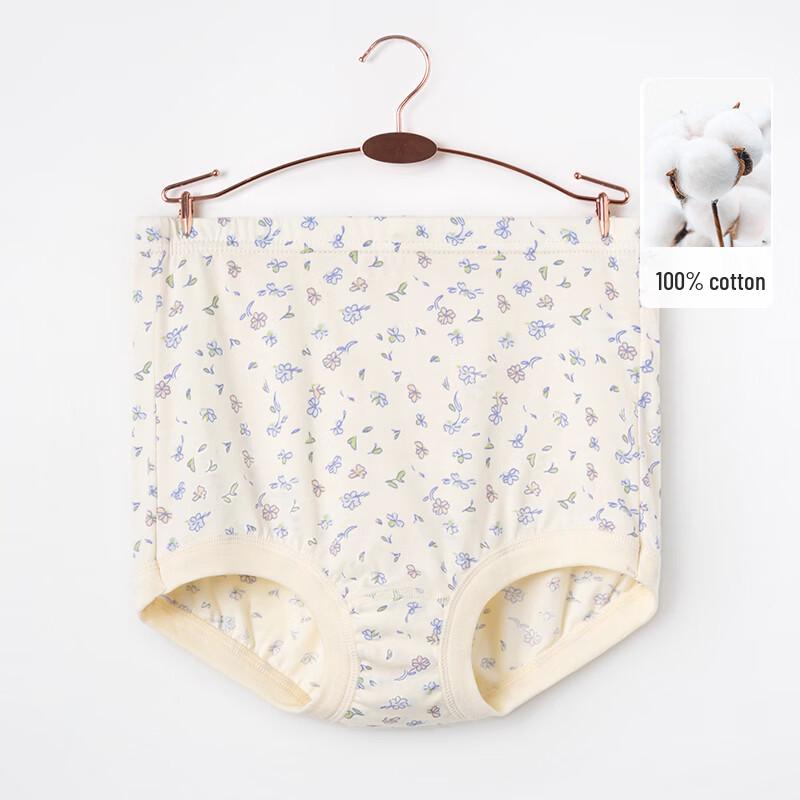 Women's Floral Cotton Antibacterial Briefs