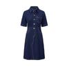 Navigare Elegant Denim A-line Dress