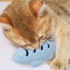 Snacks Mint Toys Cat Toys Silicone Cute Fish Puppets Self Hi Playing Cat Sticks Fish Puppets Cats Mint Bites Joyful Cat Supplies