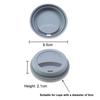 9.5cm Universal Dust Free for Tea/Coffee/Milk Cup Sealing Lid Cup Accessories Cup Caps Mug Cover