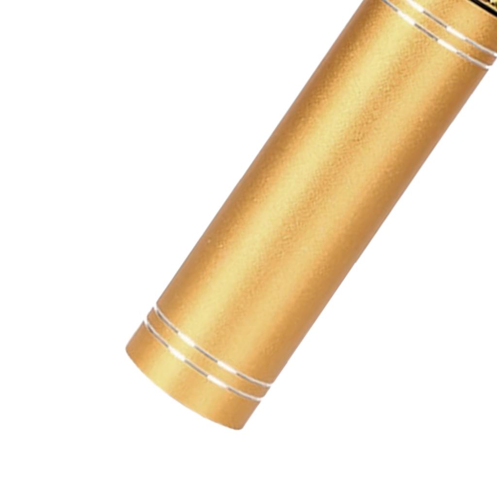 WS858 Bluetooth Compatible Wireless Handheld Microphone Portable Bluetooth Microphone English Gold