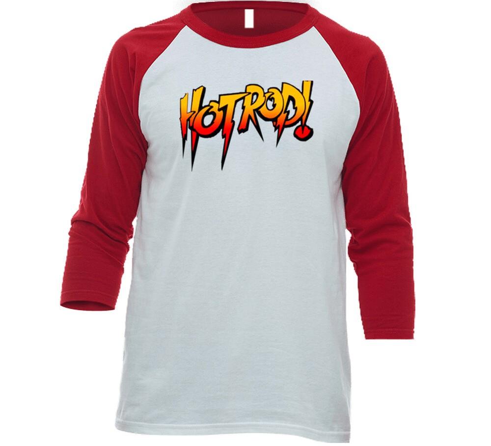 Rowdy Roddy Piper Hot Rod Baseball Raglan Retro Wrestling T Shirt Unisex T-Shirt S