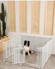 Heavy-Duty Indoor/Outdoor Dog Fence Barrier for Medium To Large Dogs