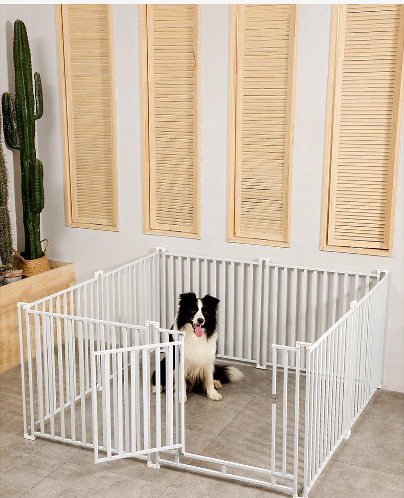 Heavy-Duty Indoor/Outdoor Dog Fence Barrier for Medium To Large Dogs