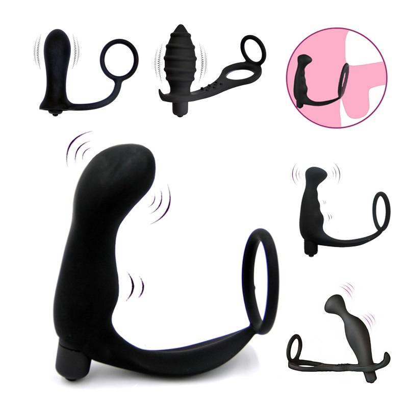 Anal   Ring Testicle Male Prostate Massager  Rings