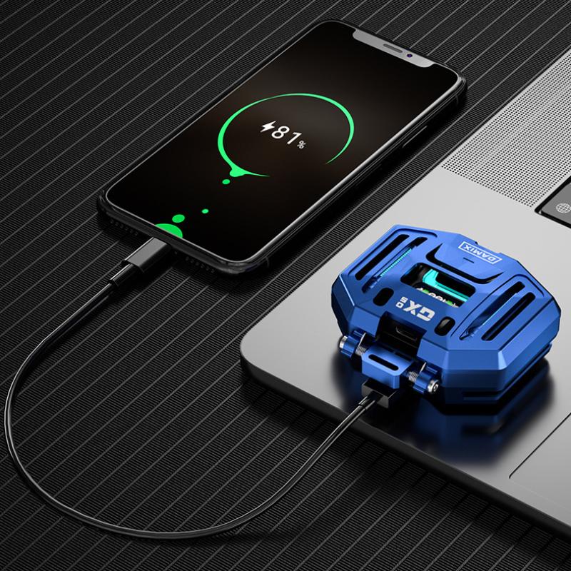 Nowy model prywatny Mechaniczna czułość metalu TWS Opóźnienie redukcji szumów Bezprzewodowy Bluetooth 5.3