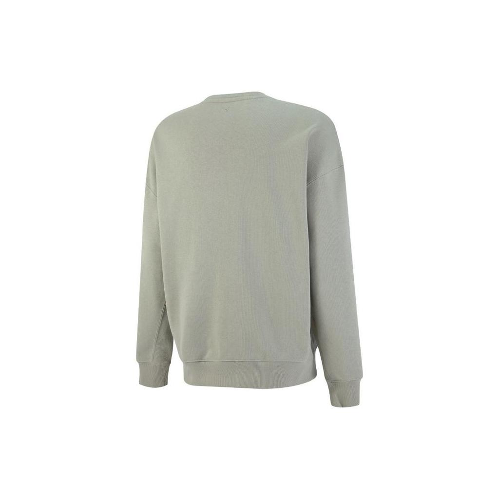 PUMA Mmq Series Sweatshirts Unisex Gray Crew Neck Moderate 536595-68