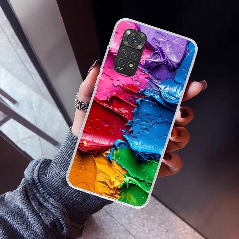 

Watercolors Set Paint Palette Painting Box Phone Case For Xiaomi Redmi Note 10 11 12 13 14 15 Pro Plus 11S 12S 14S 11T 11E 10S S Redmi Note 13 Pro 5G