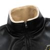 Men's Thick Leather Fur-Lined Motorcycle Jacket - Autumn/Winter Collection