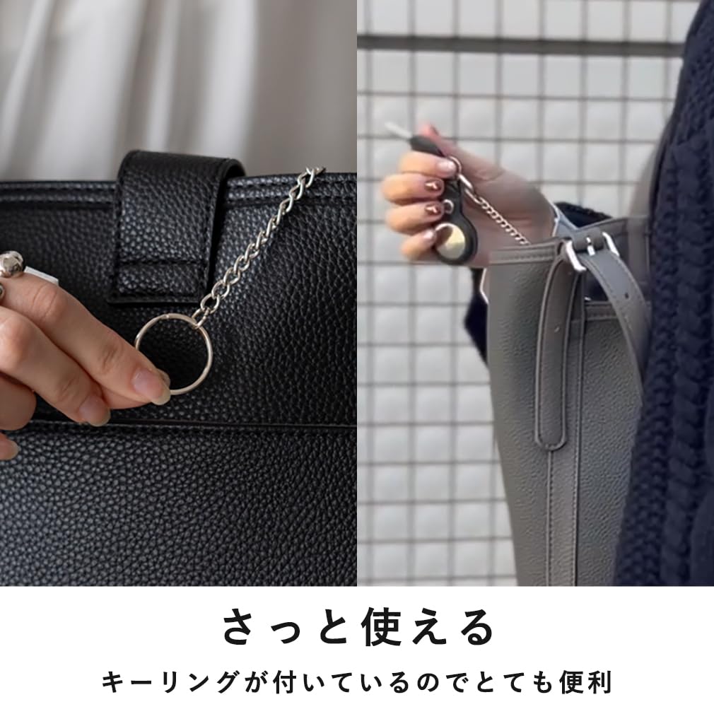 VITAFELICE Women's Vertical Two-Tone Handbag inb-90078p (Gray)