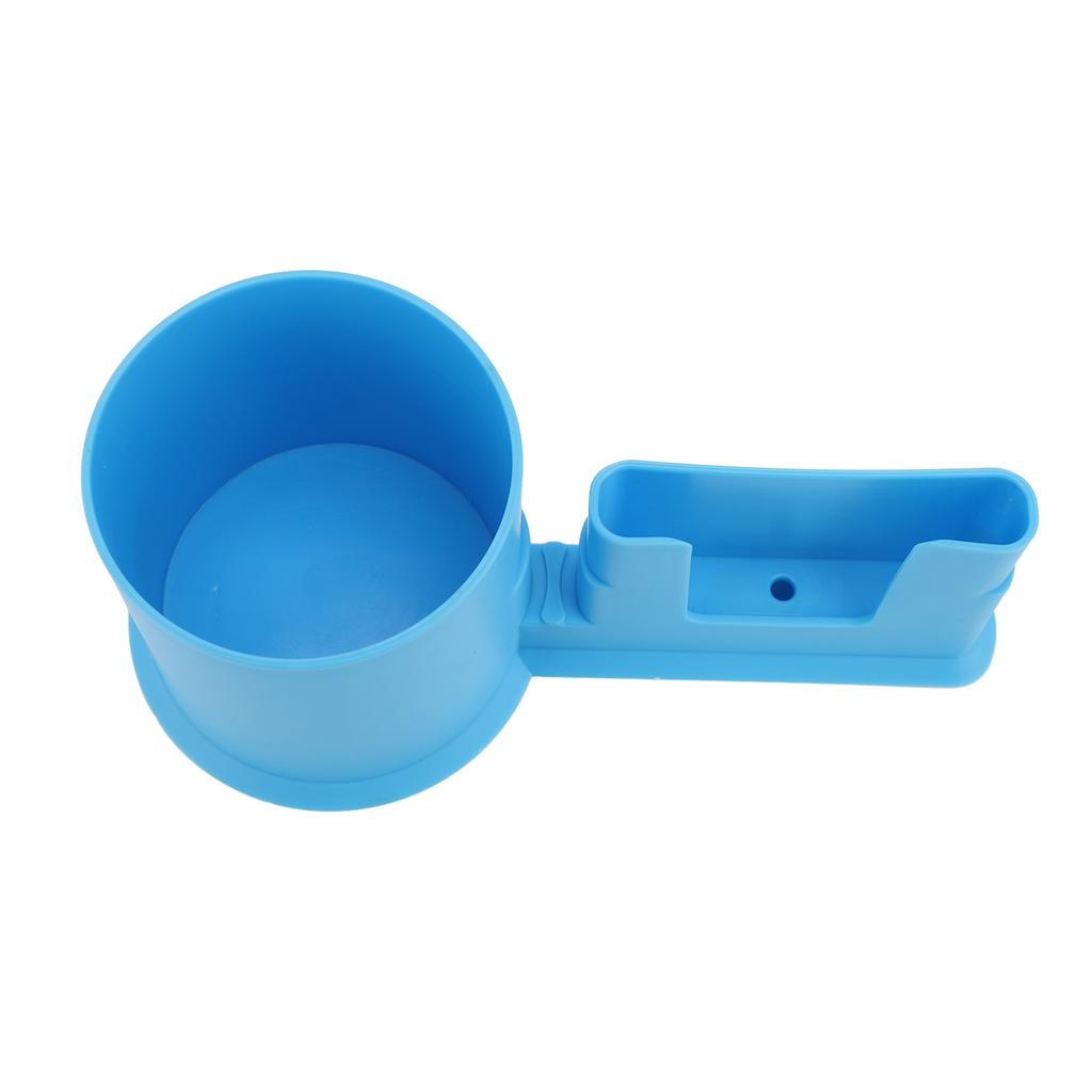 Paddle Board Cup Holder Stand Up PP Blue Long Durability Cup Phone Holder for Water Bottle Cellphone