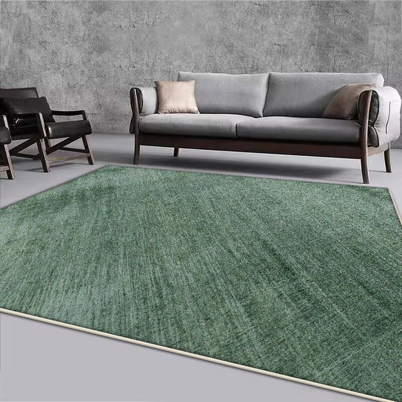 

Современный серый ковер для украшения гостиной, большой площади, мягкий ковер для отдыха, скандинавские простые ковры для спальни, моющийся, противоскользящий коврик для пола 60*90cm