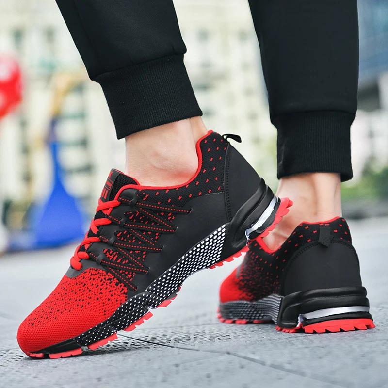 Men's Sneakers Fashion Breathable Non Slip Running Shoes Autumn Comfortable Sports Shoes for Men Tennis Sneaker Tenis Masculino