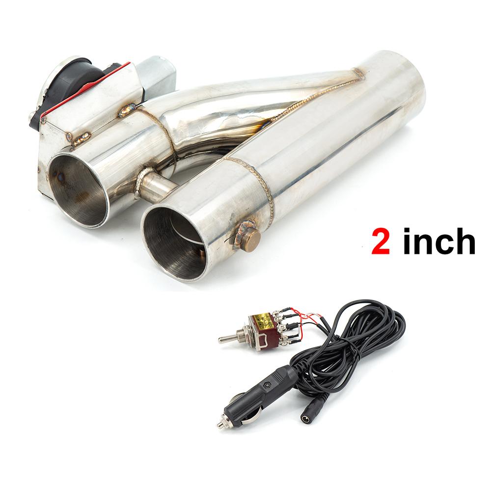 Universal Y Pipe Electric Exhaust Cutout