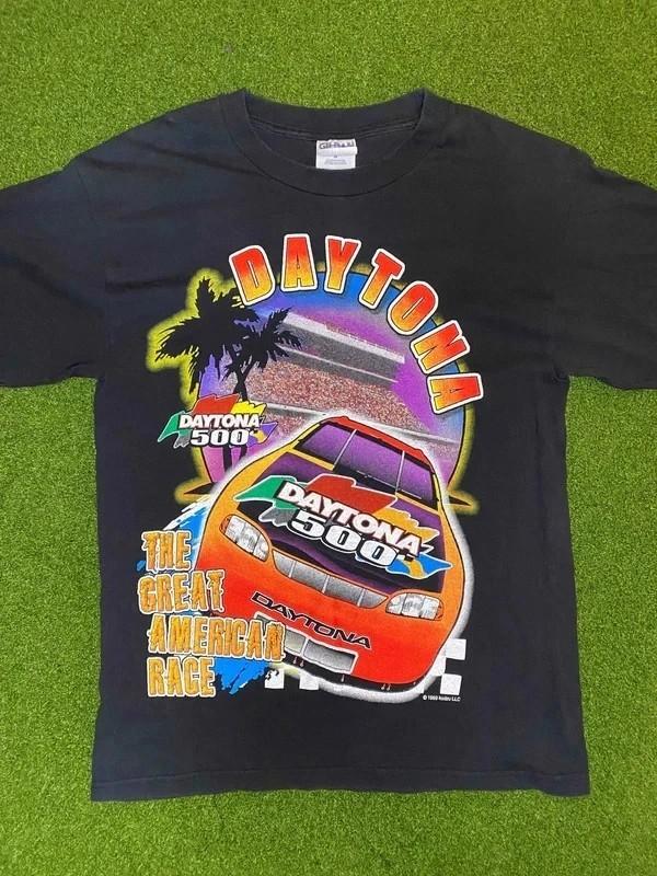 

Nascar Daytona 500 Champion short sleeve black color shirt Men Women Unisex T-Shirt XXXXL