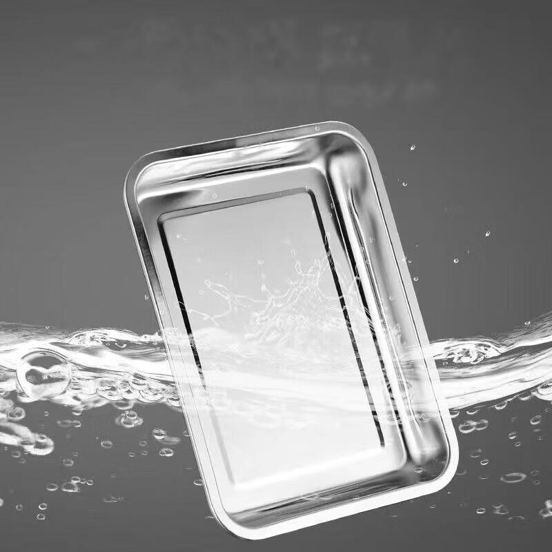 Stainless Steel Rectangular Deep Tray
