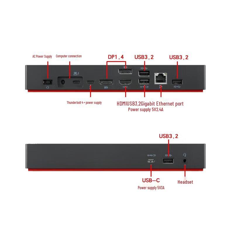 Lenovo ThinkPad Thunderbolt 4 Workstation Dock