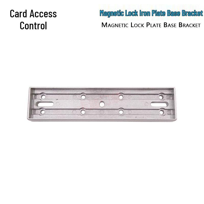 Iron Block Base Bracket with 280KG Magnetic Lock and L-Shaped Hole-Free Mounting Slot