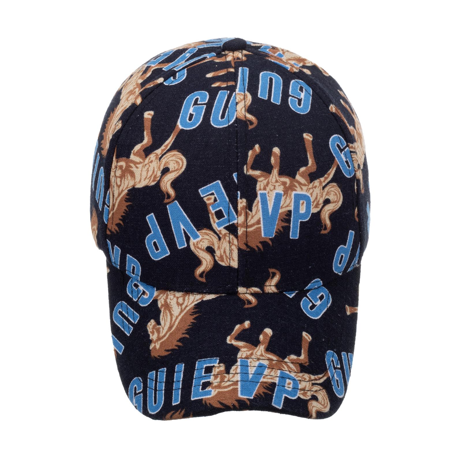 

Outdoor letter graffiti print baseball cap sun hat Adjustable
