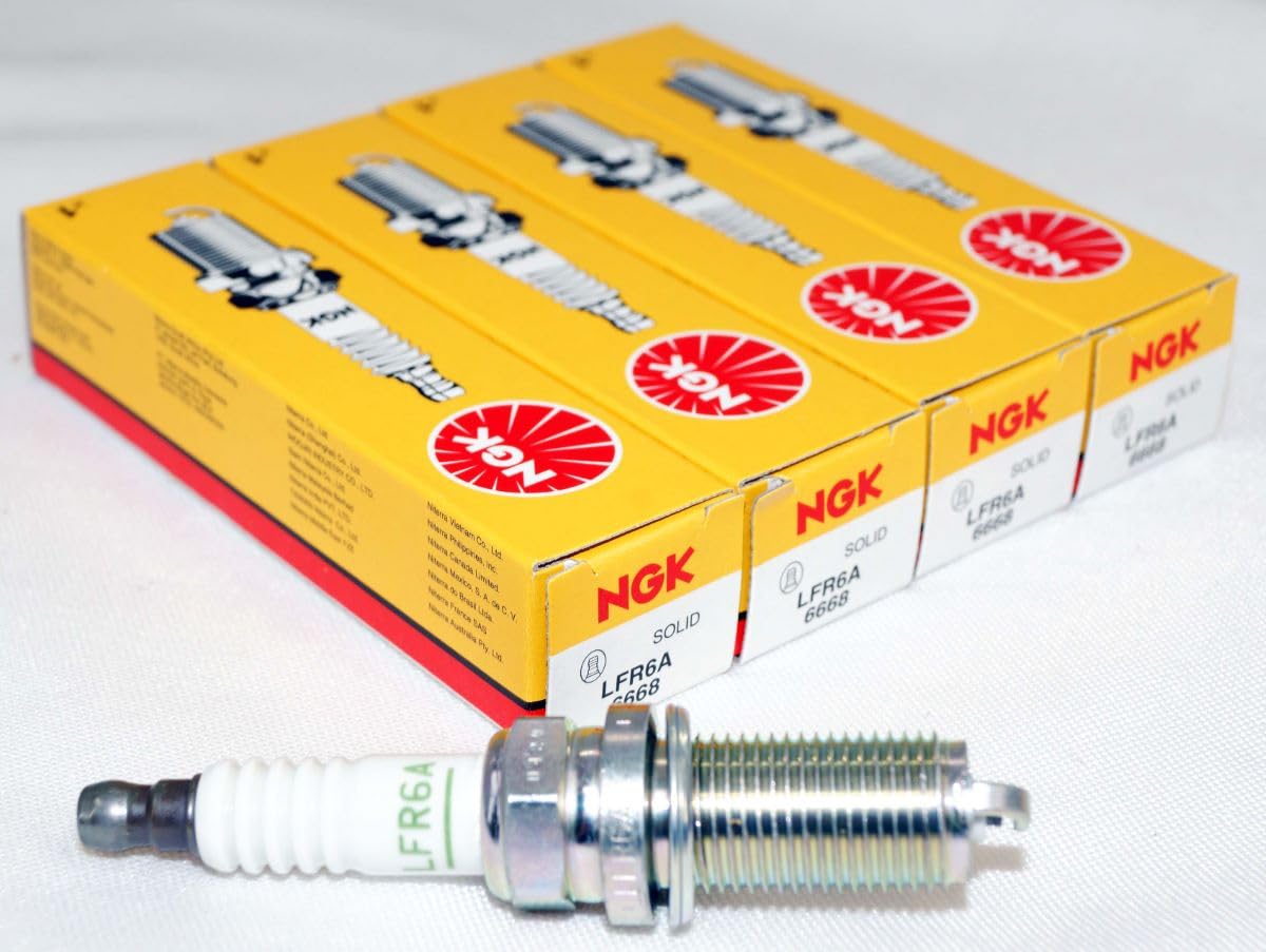 

NGK Spark Plug LFR6A Set of 4