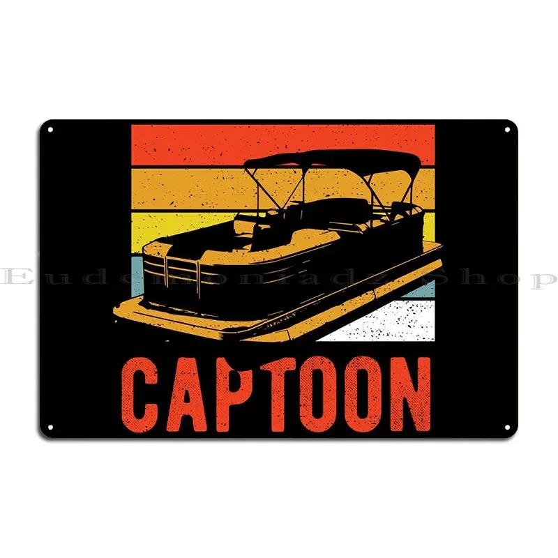 Captoon Metal Sign Designing Printing Design Garage Cave Tin Sign Poster 20x30cm(7.8x11.8inch)