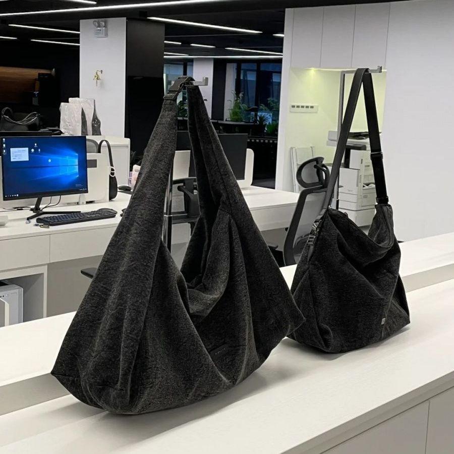 Niche Design Large-capacity Fashionable Retro Bag Casual Tote Bag Commuting Single-shoulder Underarm Bag