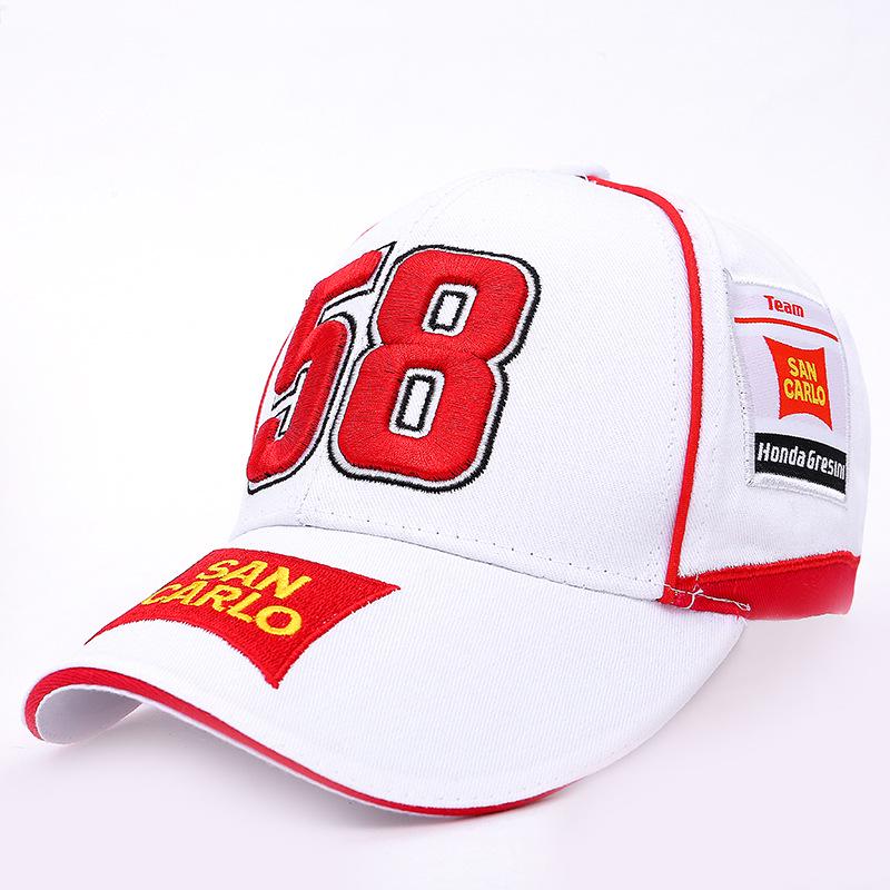 MotoGP Grand Prix Itálie č. 58 Motorkář Marco Simoncelli klobouk