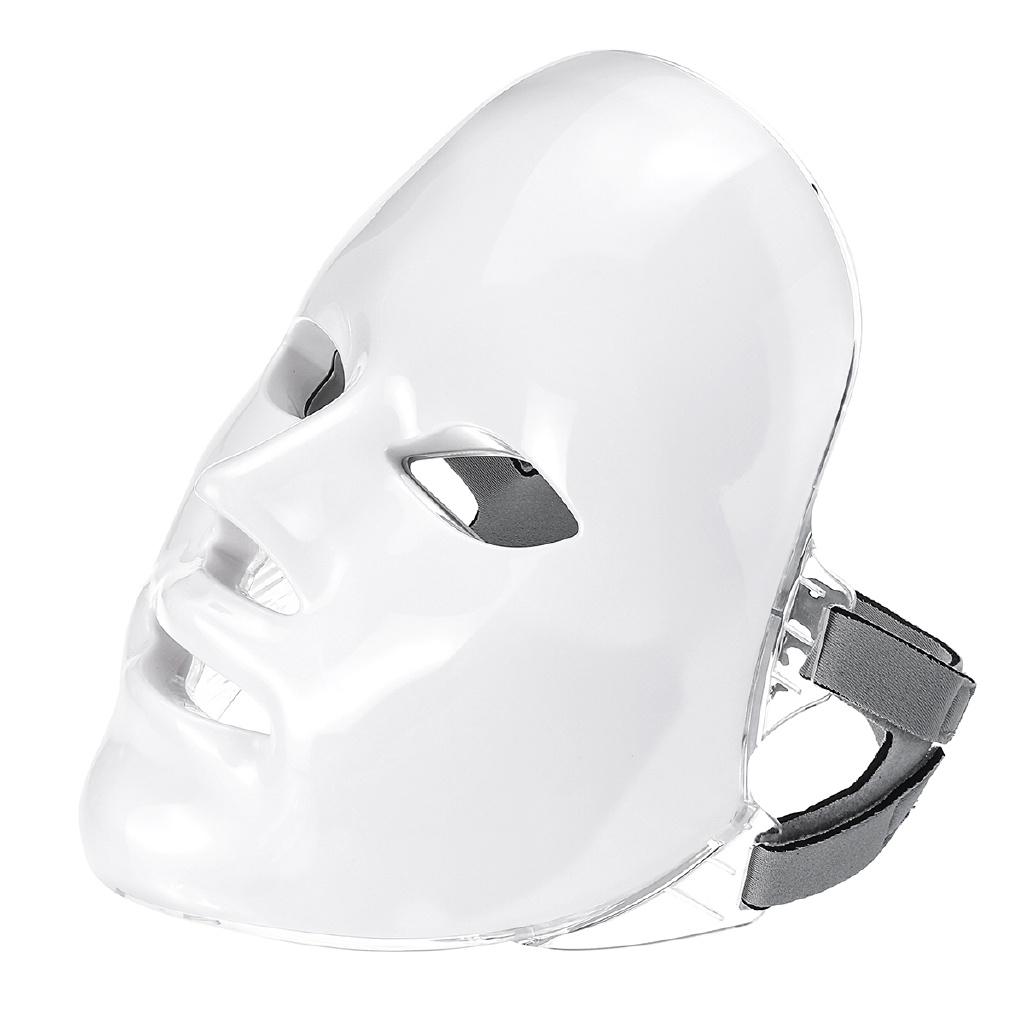110V-220V Rejuvenation Whitening Facial Beauty Mask Skin 7 Color Light Treatment LED Light Photon Therapy Mask Skin Care Tools
