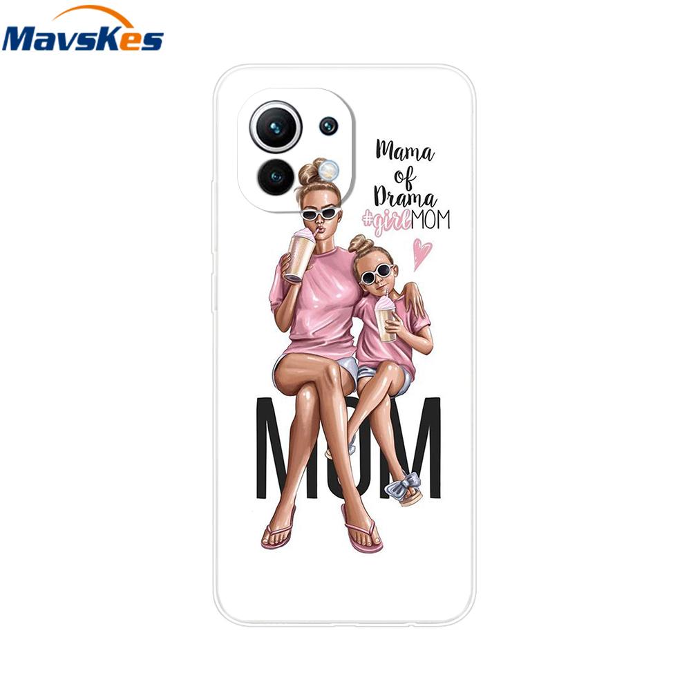 Case For Xiaomi 11 Lite NE 5G Soft TPU Silicone Cover For Xiaomi Mi 11 Lite Mi11 Lite Cases For Xiomi Mi 11 Funda Fashion Bumper