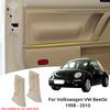 Perfect Fit Volkswagen VW Beetle 1998 1999 2000 2001 2002-2010 PU Leather Car Interior Door Armrest Panel Cover Sticker Trim