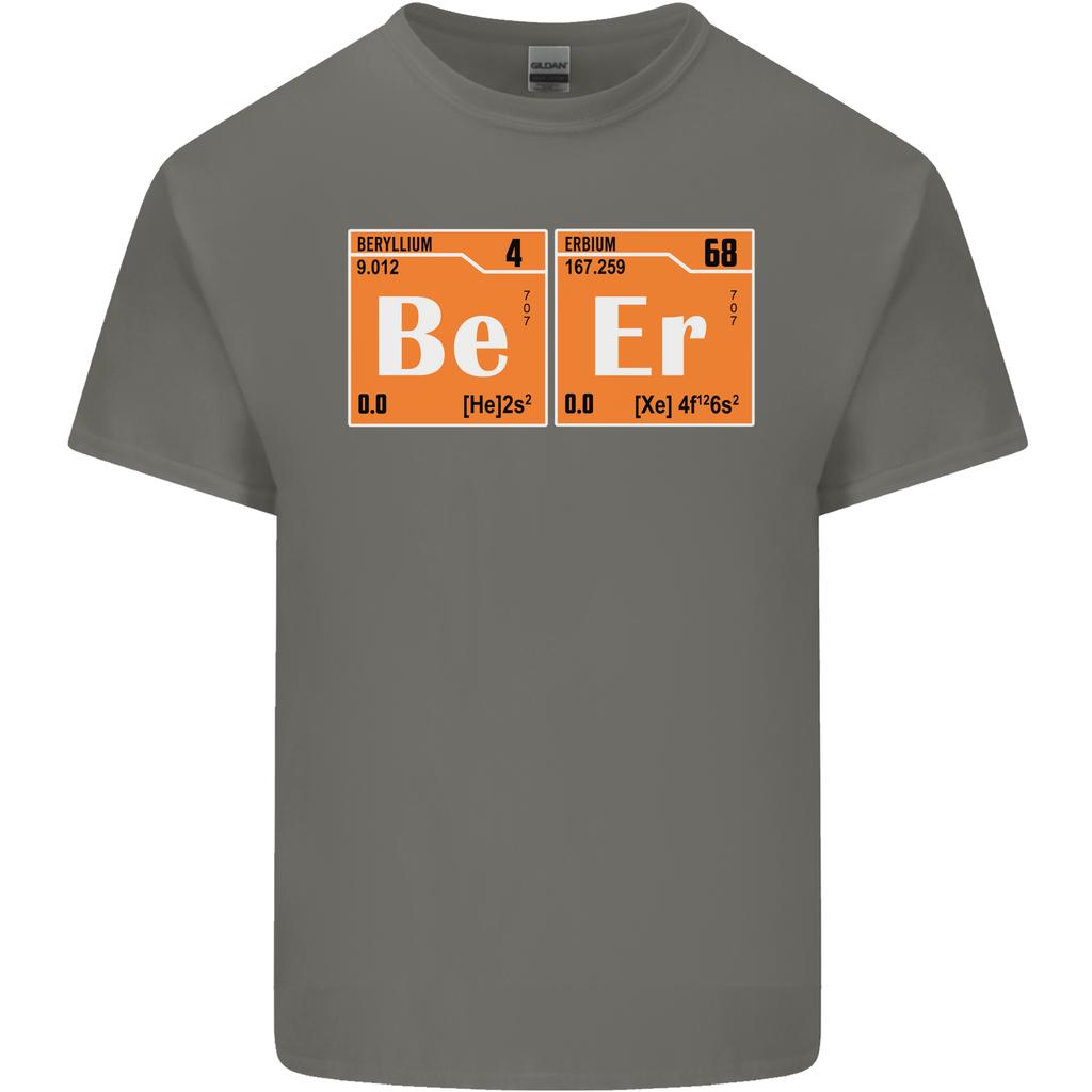 Beer Periodic Table Chemistry Geek Funny Unisexs Light Cotton TShirt