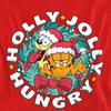 Garfield Unisex Vuxen Holly Jolly Hungry Odie Jul Sweatshirt