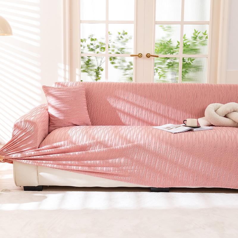 Sofa Cover All In One All In One New Summer Cool Ice Silk Elastic Lazy Sofa Dust Cover