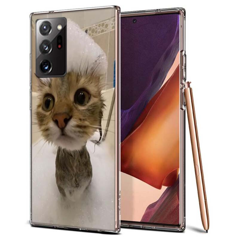 

Pet Cat Funny Memes Phone Case for Samsung A55 A35 A25 A15 A07 A05S A16 A17 A26 A36 A37 A56 A57 Galaxy Note 20 10 A50S A71 A51 A Samsung A20E