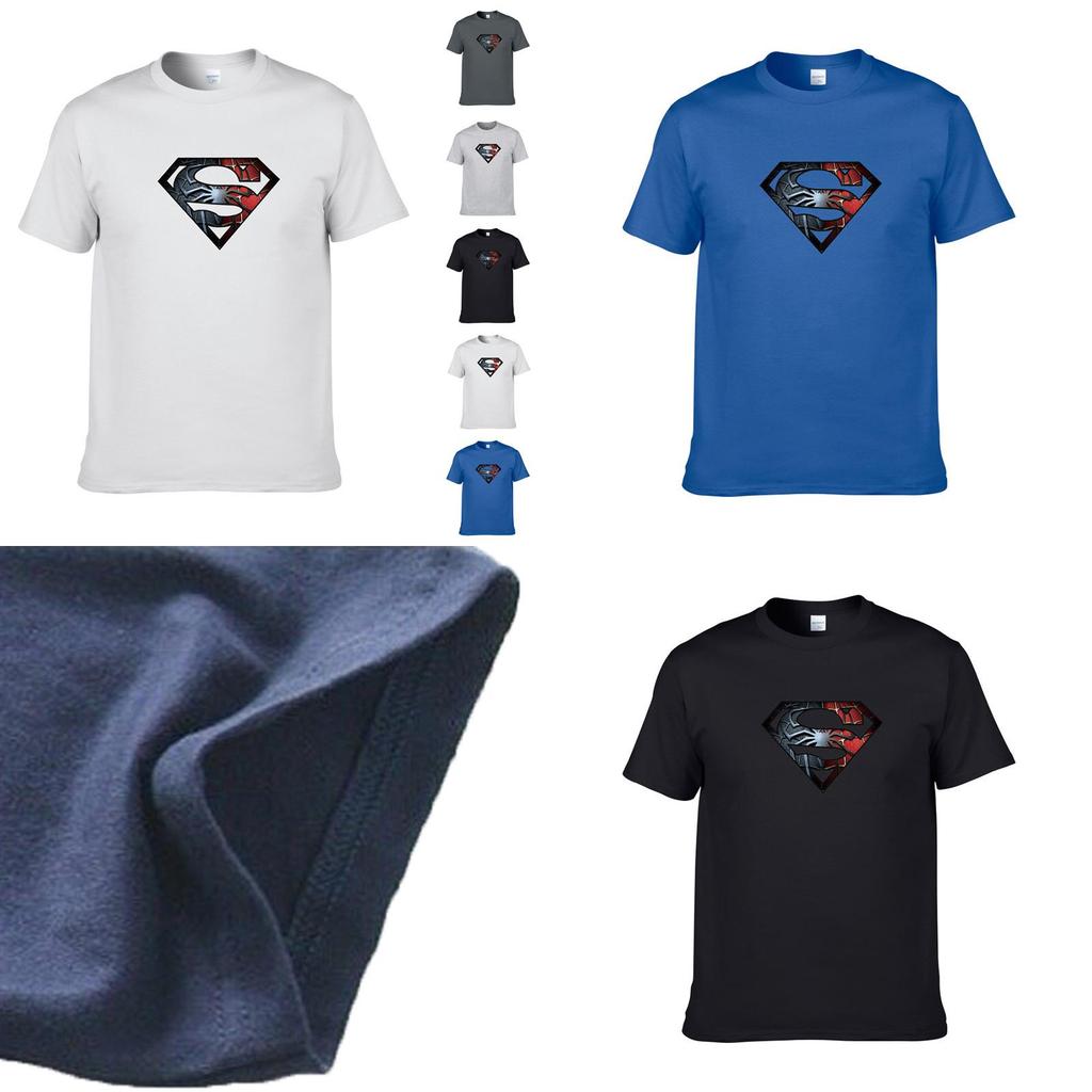 Men's Fashion Superman Gym Bodybuilding T-shirt With Premium Cotton Blend Fabric