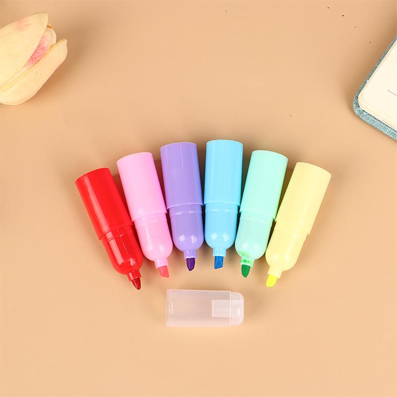 Creative Cat Claw Bear Shape Highlighter Can Be Separated Wide Pen Thick Pen