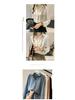 2025 Spring All-Match Korean Chiffon Women's Long Sleeve White Shirt - Loose Fit, Large Size