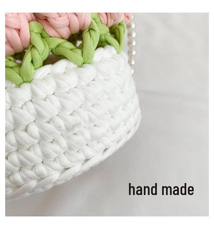 Tulip Hand-Woven Crossbody Bag DIY Kit - Perfect Gift for Your Bestie or Girlfriend