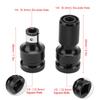 Hex adapter Telescopic Socket Adapter 1/2 to 1/4 Hex Female Telescopic Socket Adapter For Electric Wrench Socket Adapter