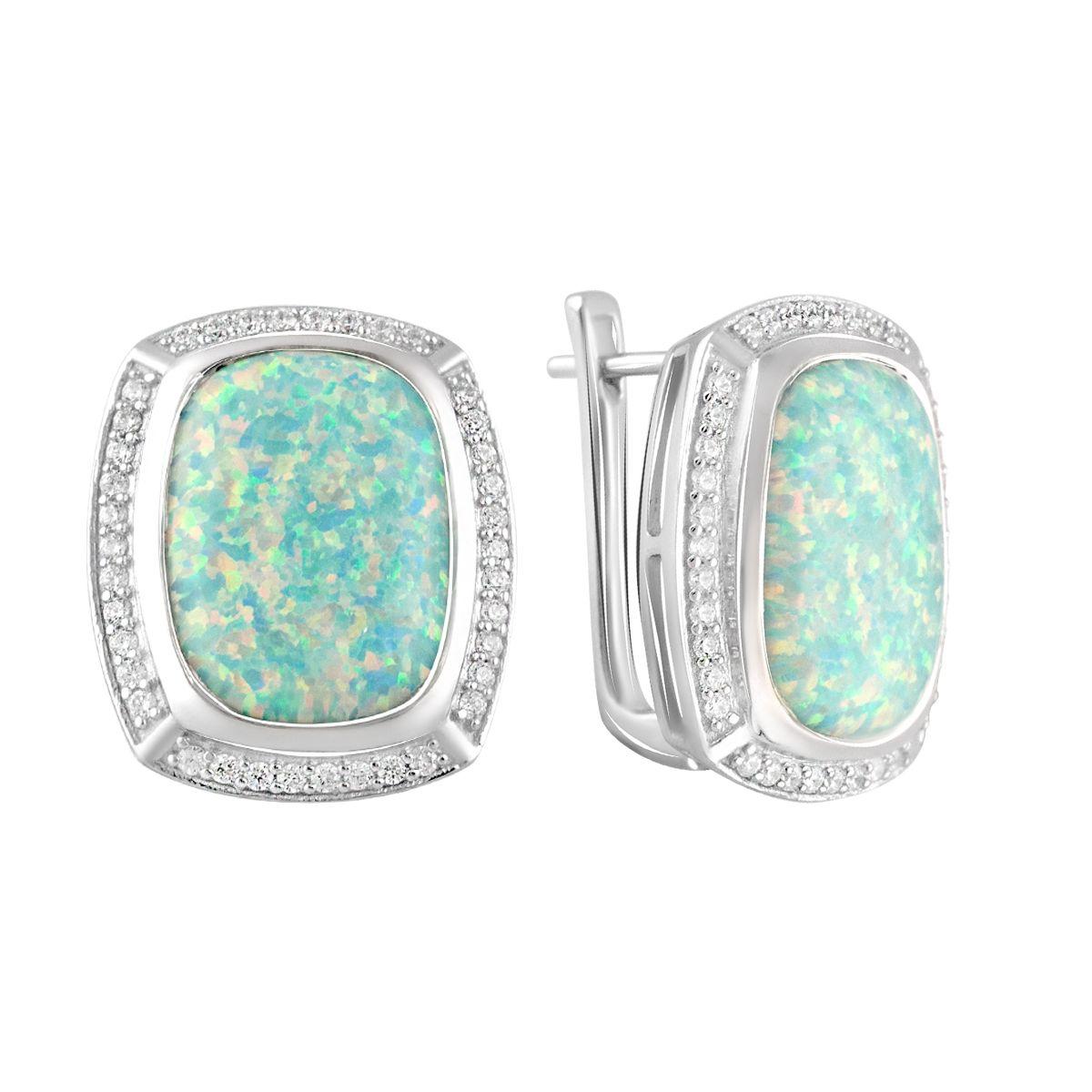 

Срібні сережки з опалом 8.642ct (2106845)