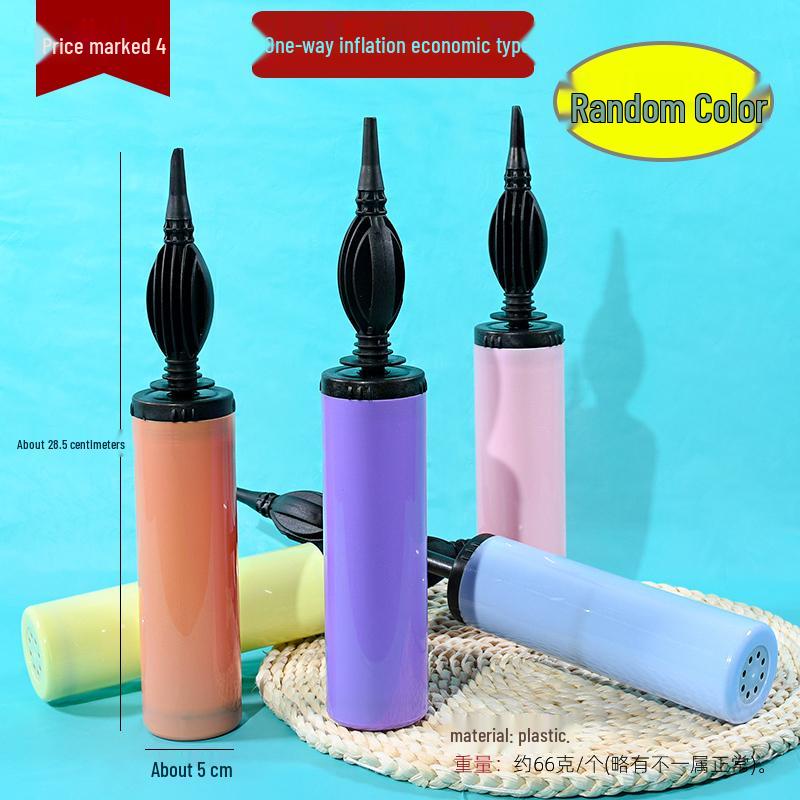 Latex Aluminum Balloon Pump: Manual Inflatable Air Pump for Balloons and Swimming Rings