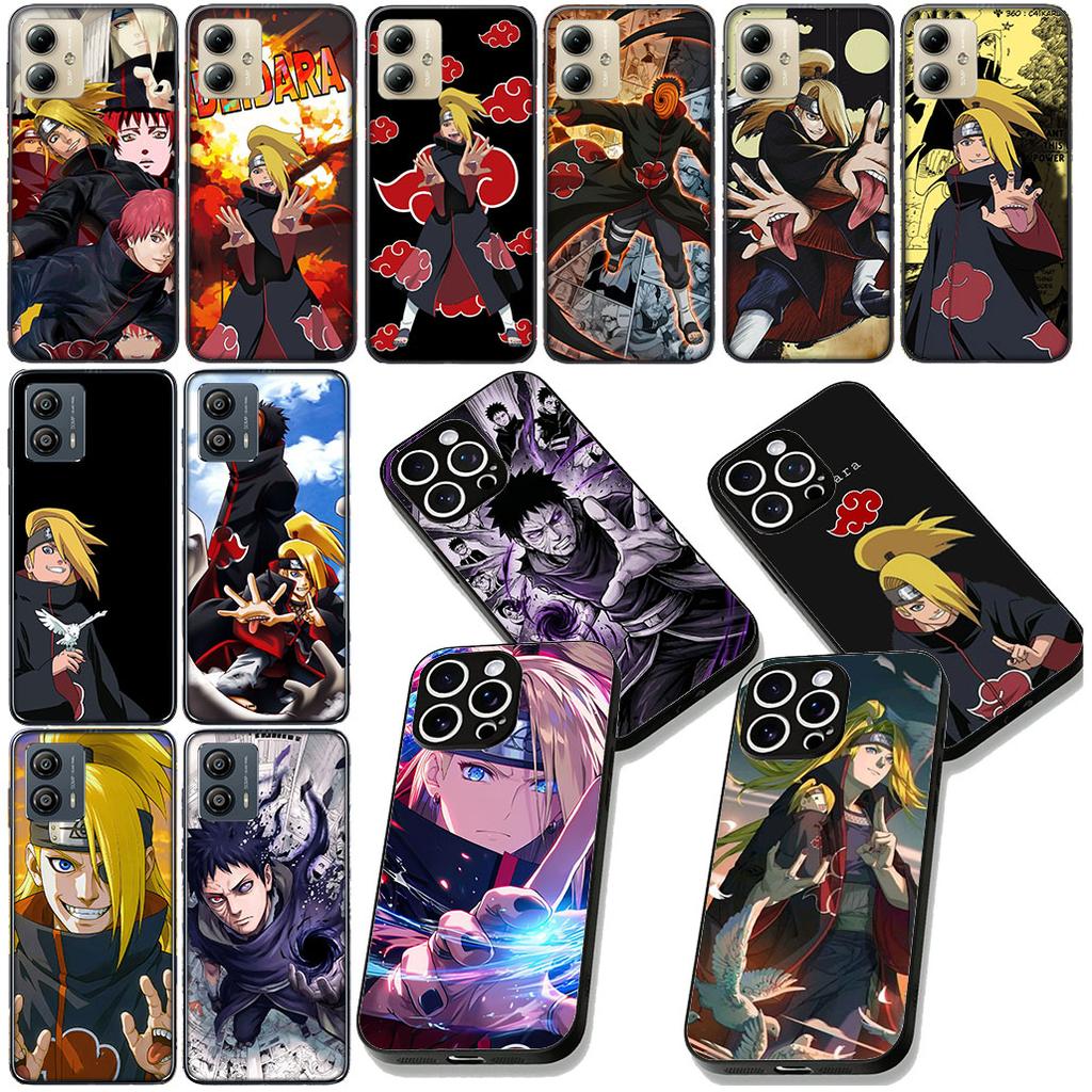 Deidara Tobi Narutos Uchiha Obito Cover for Motorola Moto Edge 70 60 Fusion NEO Pro G Stylus G56 G96 G52 G04 G05 G64 G71 Case