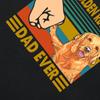 Lustiges Bestes Golden Retriever Papa Aller Zeiten Hundeliebhaber Besitzer T-Shirts Grafik Baumwolle Streetwear Kurzarm Geburtstagsgeschenke T-Shirt Herren