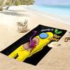 Among Us Custom Name Print Beach Towel, Large Soft Quick Dry Towel for Beach Camping Swimming
