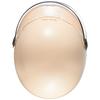 LEAD Motorcycle Helmet Semi-Jet Street Alice Pearl Ivory QJ-3 - One Size