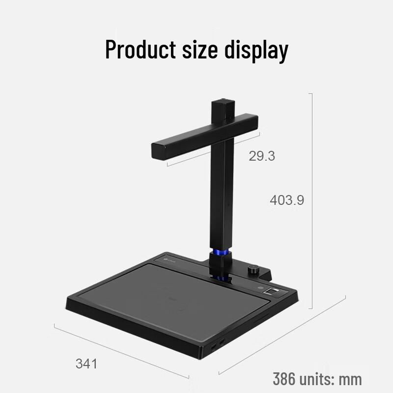 

CZUR TA3 Plus A3 20MP Smart Document Camera CN plug (adapter included)