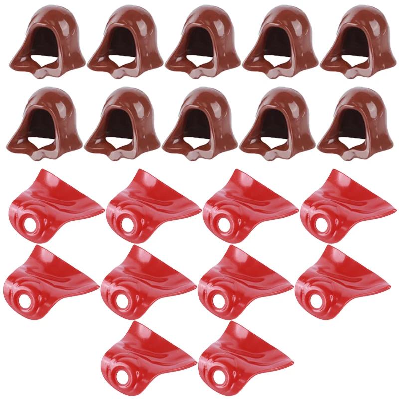 Medieval Building Blocks Military Character Accessories Soldiers Wearing Cloaks Overcoats Helmets Flags Masks Scarves Toy Bricks