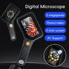500X Magnification Digital Microscope 2MP Portable Handheld Microscope Rechargeable Microscope Camera for School Outdoor Teach