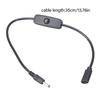 USB Power Cable 3.5x1.35mm USB C to 3.5mmx1.35mm Charging Cord with Switching USB C Female To 3.5x1.35mm Cable for Router