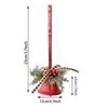 Christmas Bell Ornaments Festive Ornament With Bow And Pine Needles Christmas Party Bells For Party Gathering Porch Winter